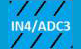 IN4/ADC3 - blau schwarz