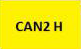 CAN2 H - gelb