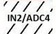 IN2/ADC4 - weiss schwarz