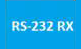 RS-232 RX - blau